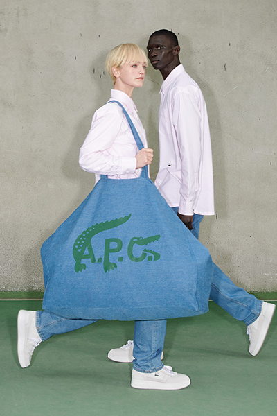 احصل على جرعة من المرح مع تشكيلة LACOSTE و.A.P.C
